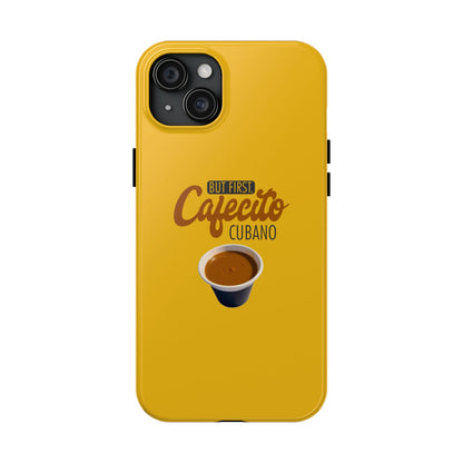 Cafe Cubano iPhone Tough Case