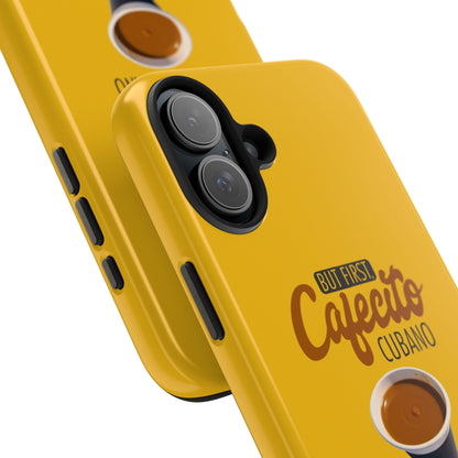 Cafe Cubano iPhone Tough Case