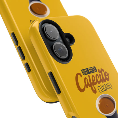 Cafe Cubano iPhone Tough Case