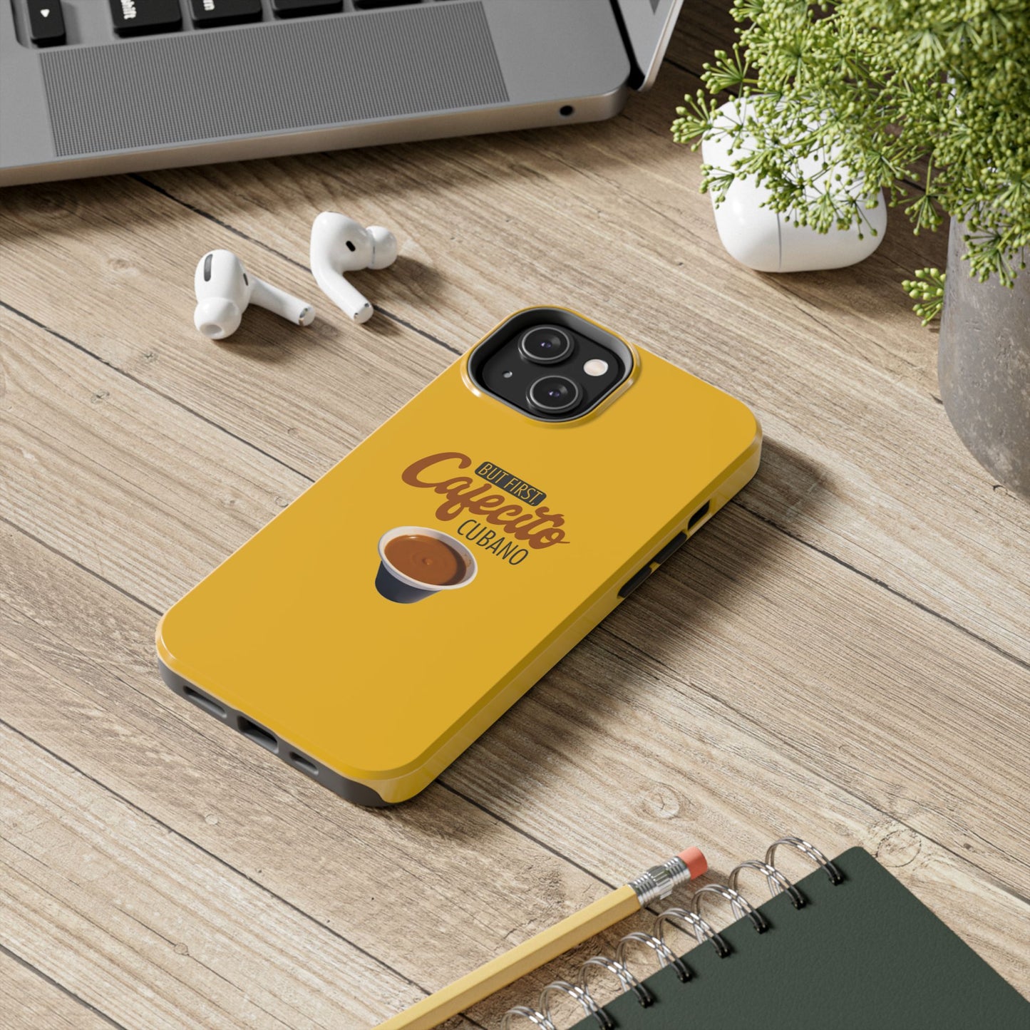 Cafe Cubano iPhone Tough Case