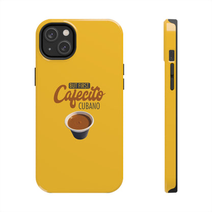 Cafe Cubano iPhone Tough Case