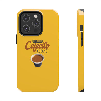 Cafe Cubano iPhone Tough Case