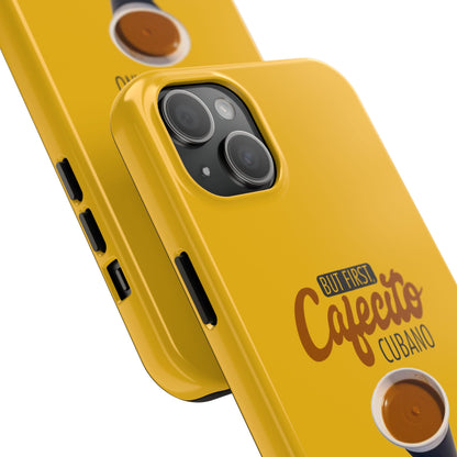 Cafe Cubano iPhone Tough Case