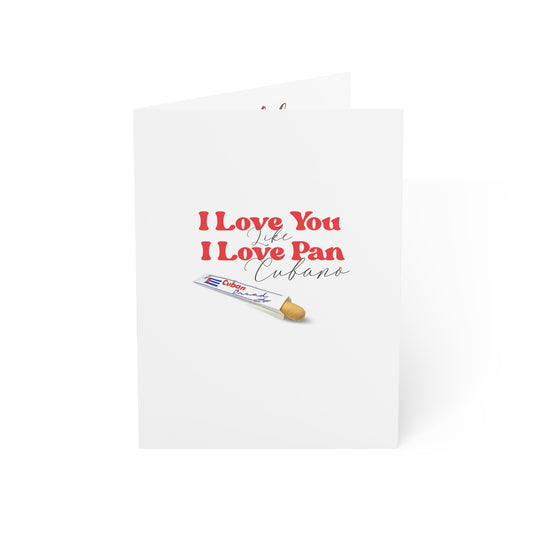 Cuban Bread and Cafe con Leche Greeting Card