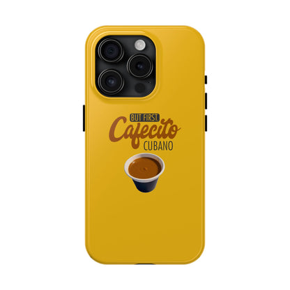 Cafe Cubano iPhone Tough Case